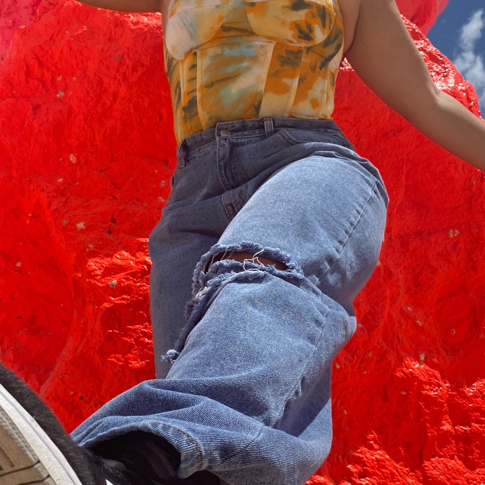 Pretty Little Thing Boyfriend Jeans